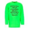 SS21 Print Crew Men”s Green 641667TJVI34162