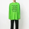 SS21 Print Crew Men”s Green 641667TJVI34162