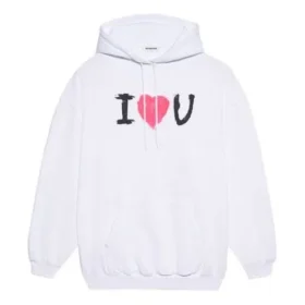 SS21 Printing Hoodie White 578135TJVL69040