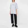 SS21 Printing Round-neck Tee Grey 620941TIV501167