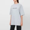 SS21 Printing Round-neck Tee Grey 620941TIV501167