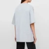 SS21 Printing Round-neck Tee Grey 620941TIV501167