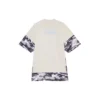 SS21 Retro Double Layer Short Sleeve White 641584TJVI19013