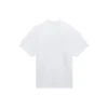 SS21 Retro Plain Weave Large Fit Short Sleeve Unisex White T-Shirt 657059TKV949000