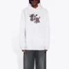 SS21 Small Pattern Cartoon Printing Unisex White 578135TJVE69000
