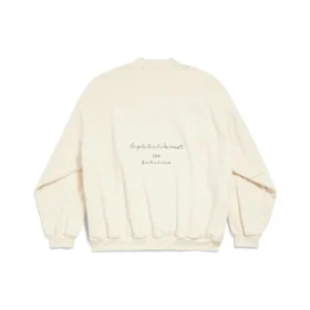 SS24 Logo with Sheet Music Sweater “Beige” 699212TMVO69069