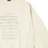 SS24 Logo with Sheet Music Sweater “Beige” 699212TMVO69069