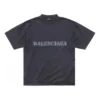 Stencil Type T-shirt “Black” 764235TQVA31750