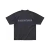 Stencil Type T-shirt “Black” 764235TQVA31750