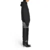 Sticky Note Zip-Up Hoodie Medium Fit “Black Faded” 744457TOVD31055