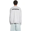 Strike 1917 Crewneck Sweater Oversized “Light Grey” 699212TMVH21023