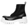 Strike Lace-Up Boot “Black White” 589338WA9671090