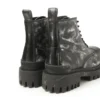 Strike Ankle Boots “Washed Out Black Leather” 589338WBEF19010