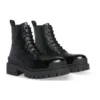 Strike Lace Up Boots “Black Lambskin” 590974WAD401000