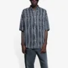 Striped “Balenciaga Jeans” Shirt “Grey Black” 647354TKL321269