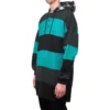 Striped Oversized Hoodie “Green Black” 556137TDV325567