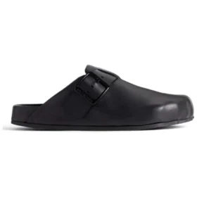 Sunday Mules “Black Matte Calfskin” 761712WCEA11000