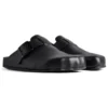 Sunday Mules “Black Matte Calfskin” 761712WCEA11000
