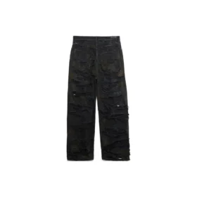 Super Destroyed Baggy Pants “Black” 745248TBP471363