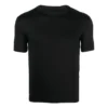 Super Tight Shiny Fitted T-Shirt “Black” 720458TNVI21000