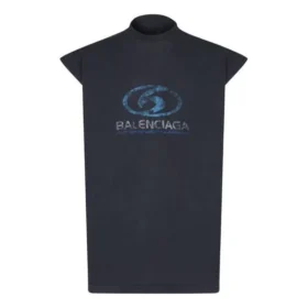 Surfer Sleeveless T-shirt “Black Blue” 767844TPVM31412