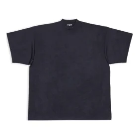 Tab T-shirt Oversized “Black” 694576TMVJ21151