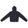 Tab Worn-Out Zip-Up Hoodie “Black” 697949TMVC21151