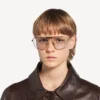 Tag 2.0 navigator sunglasses in gold