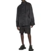 Tape Type Hooded Windbreaker Jacket “Black” 738762TLO251000