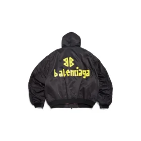 Tape Type Light Hooded Bomber Jacket “Black” 791103TPO041000