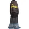 Tape Type Ripped Pocket Hoodie Large Fit “Dark Grey” 744441TQVA98519