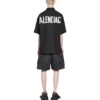 Tape Type Short Sleeve Shirt Large Fit “Black” 738761TNM601000