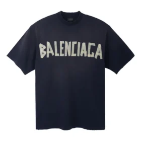 Tape Type T-shirt Medium Fit “Black Faded” 739784TOVA91055