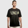 Tape Type T-shirt Medium Fit “Black Faded” 739784TOVA91055