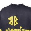 Tape Type T-shirt Medium Fit “Black Faded” 739784TOVA91055