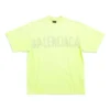 Tape Type T-shirt Medium Fit “Fluo Yellow” 739784TOVA97204