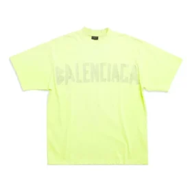 Tape Type T-shirt Medium Fit “Fluo Yellow” 739784TOVA97204