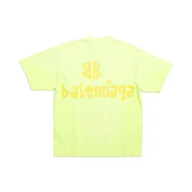 Tape Type T-shirt Medium Fit “Fluo Yellow” 739784TOVA97204