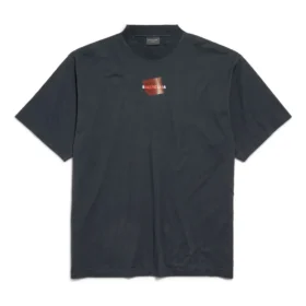 Taped Balenciaga Back T-Shirt “Black” 764235TSVG28737