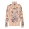 Tat Long Sleeve Top “Light Beige” 7928434E1B59500