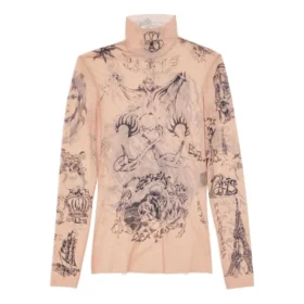 Tat Long Sleeve Top “Light Beige” 7928434E1B59500