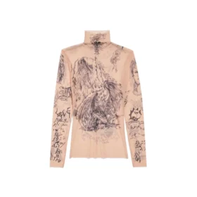 Tat Long Sleeve Top “Light Beige” 7928434E1B59500