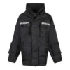 Technical Fabric Oversized Parka With Jersey Insert “Black” 746450TOO321000