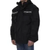 Technical Fabric Oversized Parka With Jersey Insert “Black” 746450TOO321000