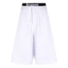 Technical-Mesh Jersey Swim Shorts “White” 6983174C0B49000