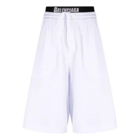 Technical-Mesh Jersey Swim Shorts “White” 6983174C0B49000