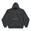 The Capital Of Fashion Hoodie Large Fit “Black Faded” 803265TRVN41048