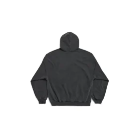 The Capital Of Fashion Hoodie Large Fit “Black Faded” 803265TRVN41048