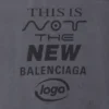 This Is Not Logo T-shirt “Grey” 661705TKVD91069