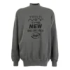 This Is Not The New Balenciaga Logo Sweater “Dark Grey” 652981TKVE41069